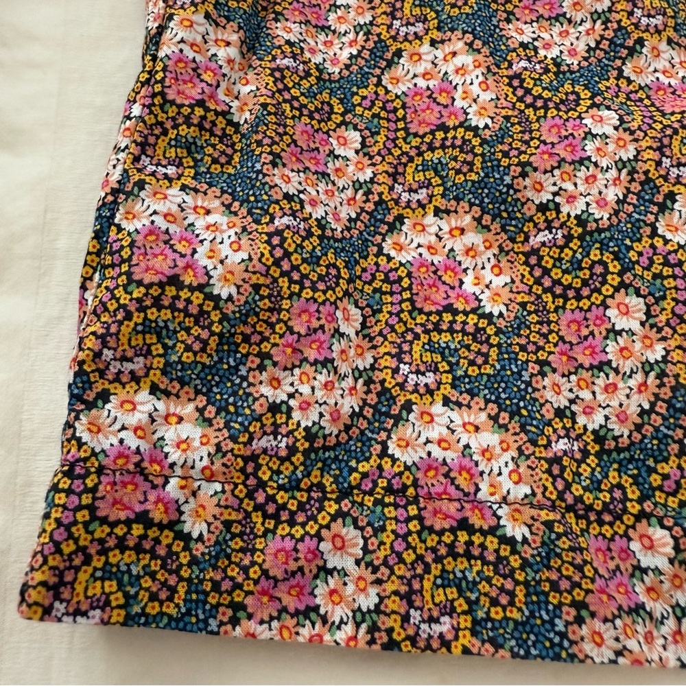 J. Crew Collection Tie-Sleeve Button-Front Top in Ratti Prism Floral - Picture 12 of 17